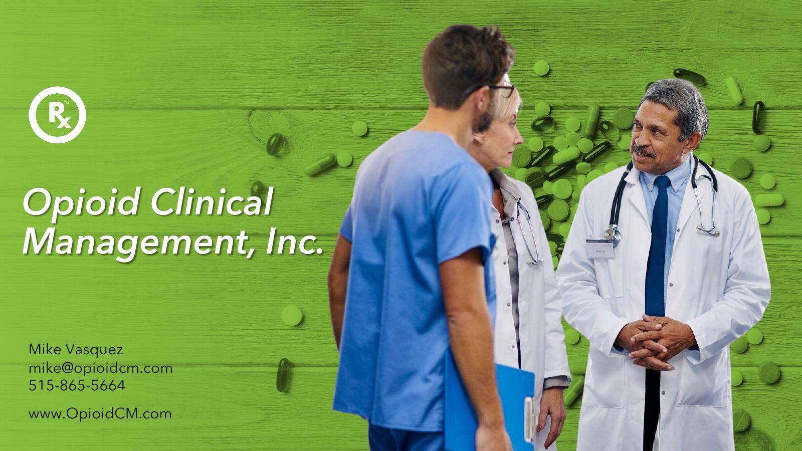 Redesigned OCM title slide, clean and confident